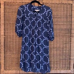 Super cute blue print dress
